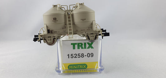 Minitrix 15258-09 DB Silowagen grau OVP (DG330)