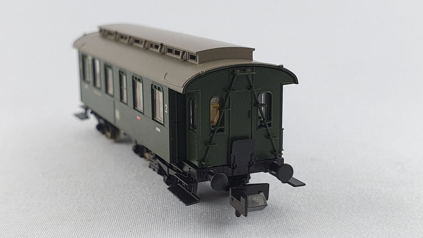 Fleischmann 8074 K DB Personenwagen 3-achsig 2. Kl. OVP (DP102)