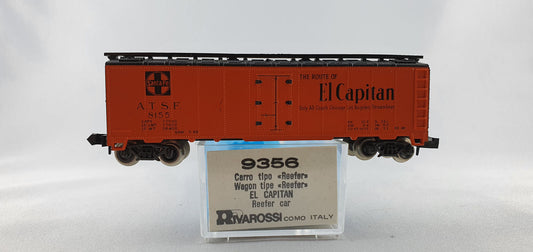 Rivarossi 9356 ATSF Reefer 40 pieds orig. 