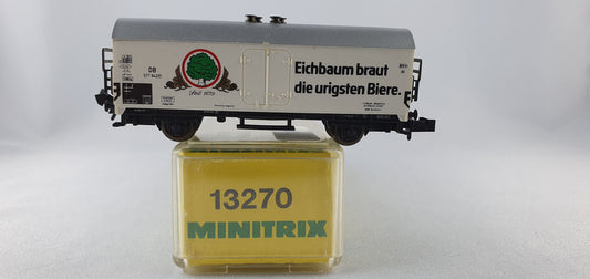 Minitrix 13270 DB Kühlwagen "Eichbaum Brauerei" (E265)