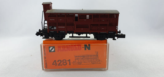 Arnold 4281 DRG Verschlagwagen mit Brh OVP (E1561)