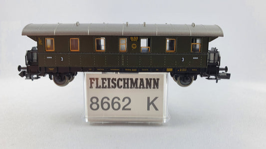 Fleischmann 8662 K DRG Personenwagen 3. Kl. OVP (DP117)