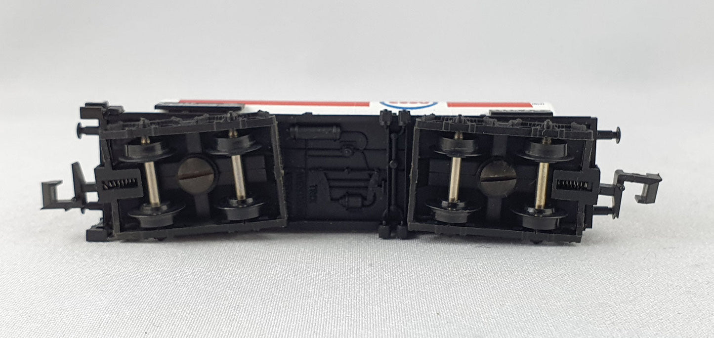 Minitrix 51 3552 00 DB Kesselwagen "Esso" 4-achsig OVP (DG297)