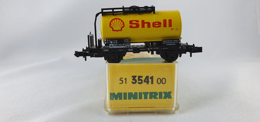 Minitrix 51 3541 00 DB Kesselwagen "Shell" OVP (WG32)