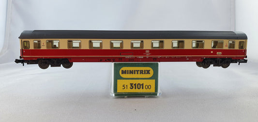 Voiture express DB « Eurofima » 1re classe, Minitrix 51 3101 00, emballage d'origine (DP260) 