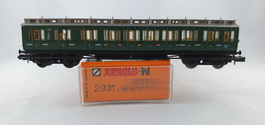 Arnold 2931 DRG Steuerwagen ES 88 2./3. Kl. grün OVP (DP354)