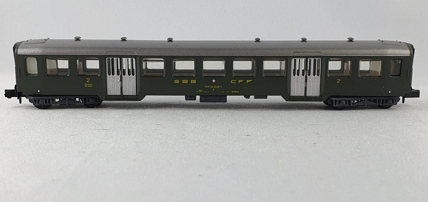 Arnold 3716 SBB Leichtstrahlwagen 3. Kl. OVP (CWP1)