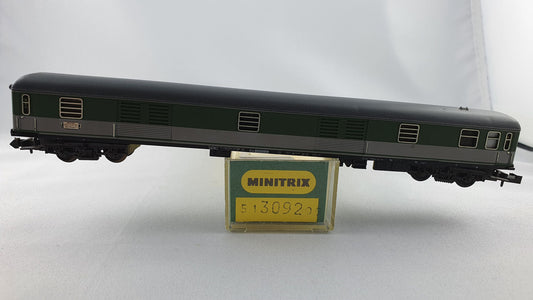 Minitrix 51 3092 00 DB D-Zug Gepäckwagen Pop Farben OVP (DP232)