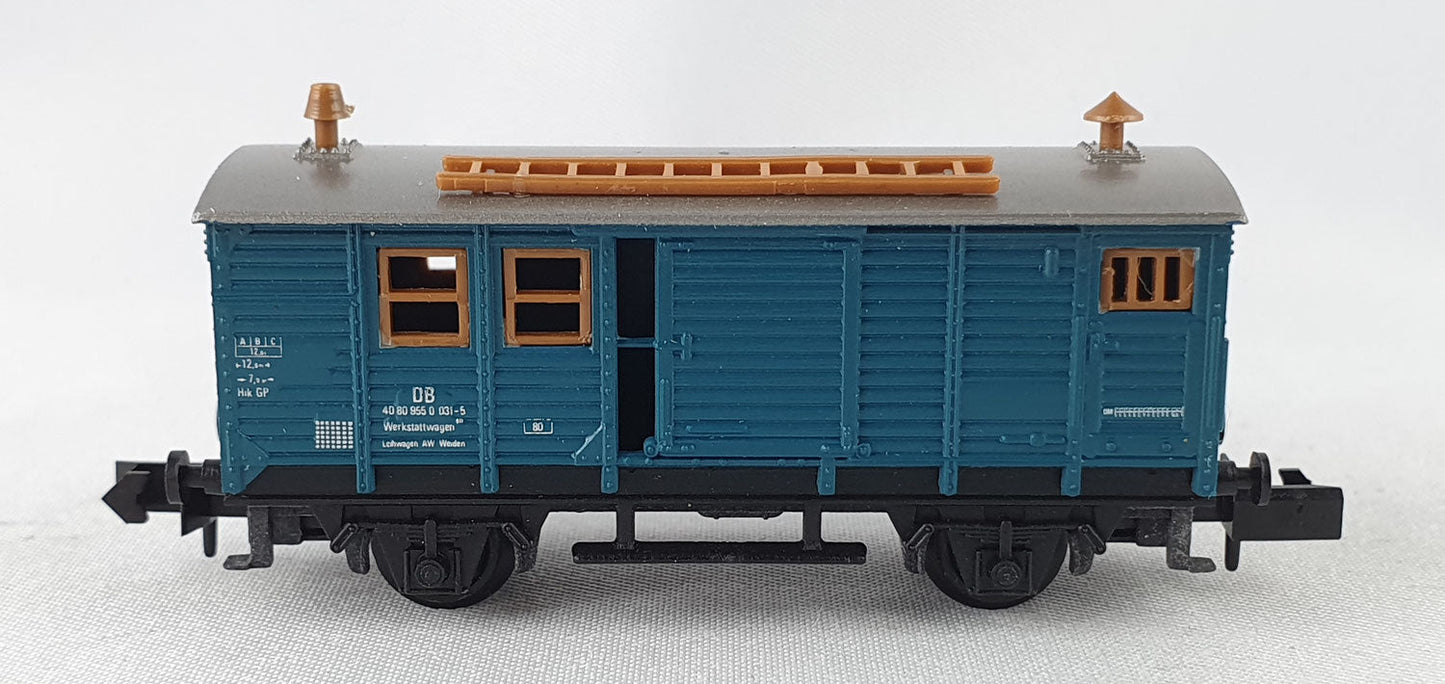 Arnold 4682 DB Bahndienstwagen  türkis (DG396)