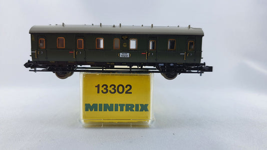 Minitrix 13302 DRG Abteilwagen 3. Kl. OVP (DP131)