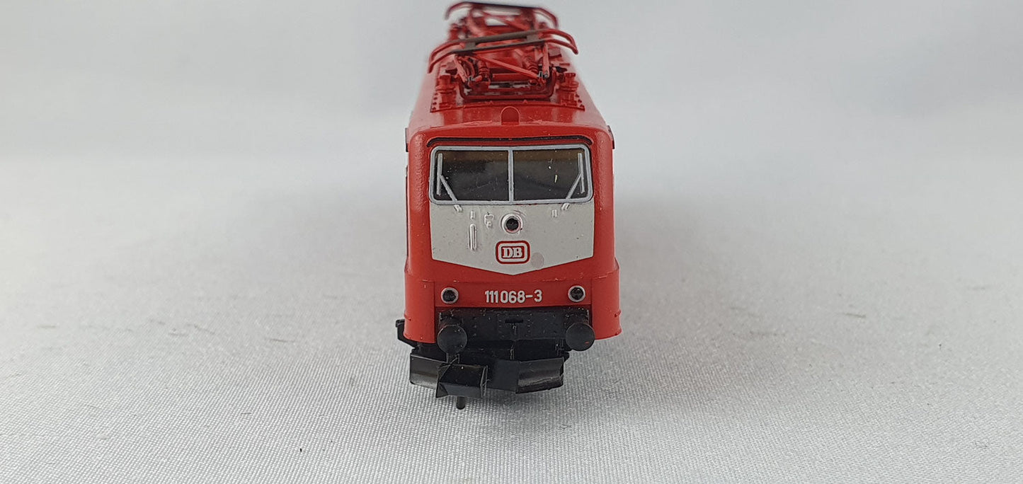 Minitrix 12932 DB E-Lok BR 111 rot OVP (DL210)