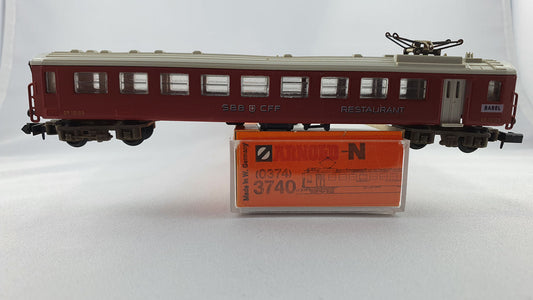 Arnold 3740 SBB Speisewagen mit Stromabnehmer OVP (E6966)