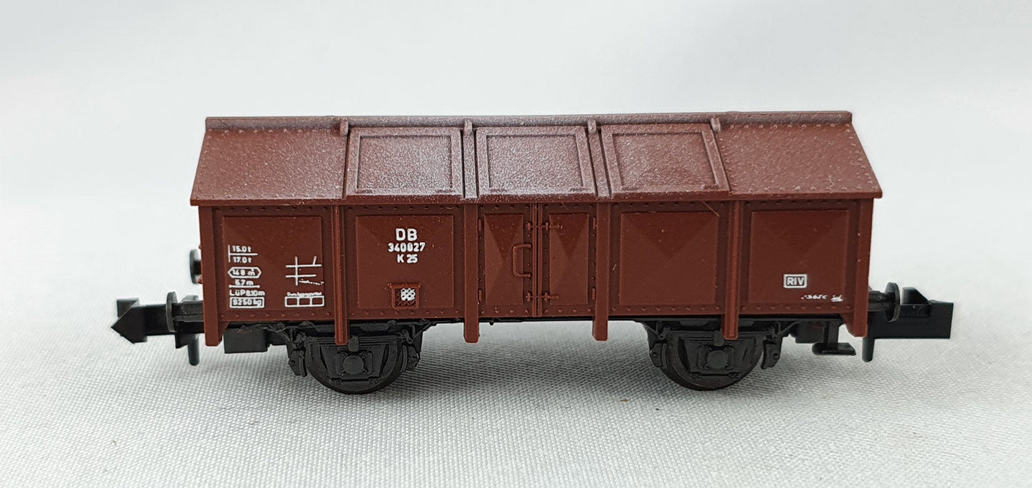 Roco 2324 DB Klappdeckelwagen gealtert OVP (E6934)