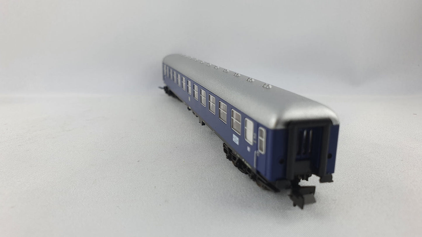 Minitrix 13372 DB Liegewagen 2. Kl. blau OVP (DP215)