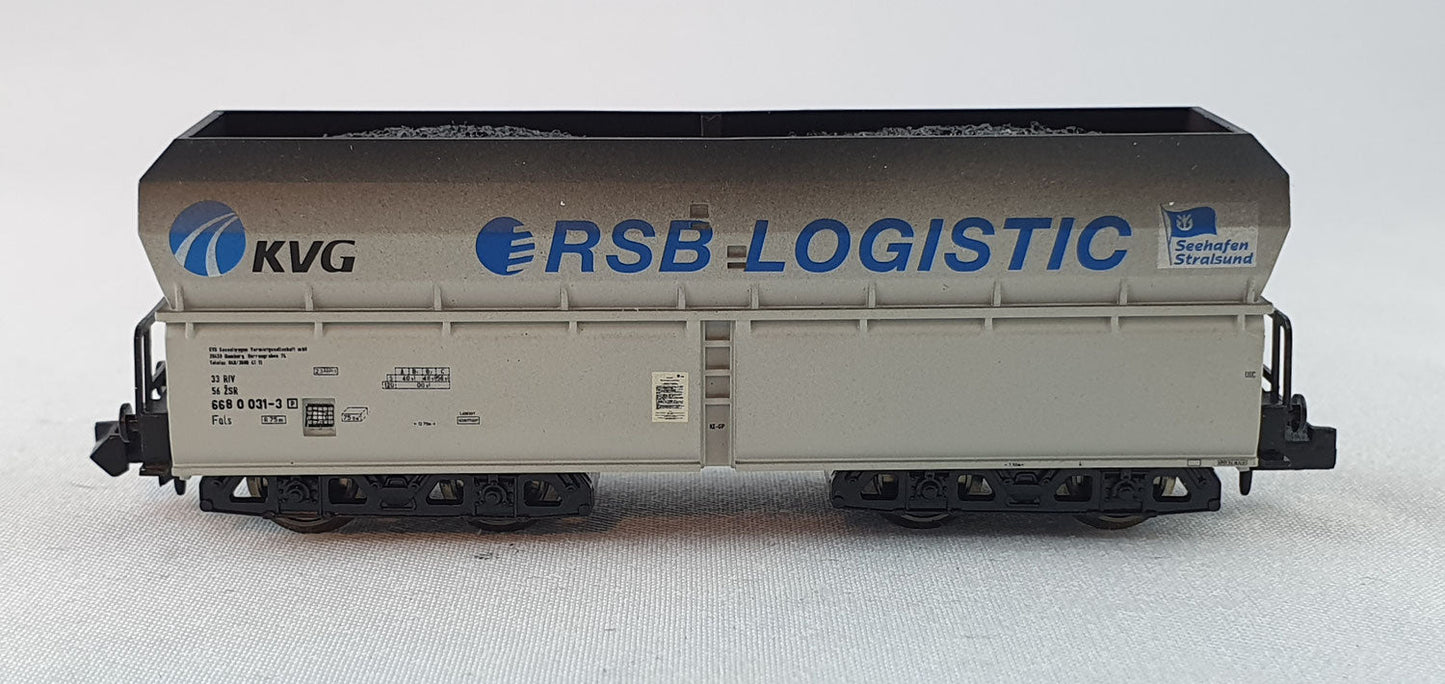 Minitrix 15290 KVG Set Selbstentladewagen "RSB LOGISTIC" (FLG2)