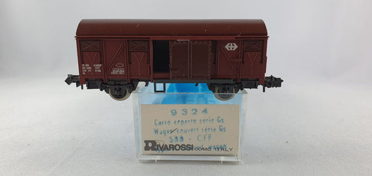Rivarossi 9324 SBB gedeckter Güterwagen OVP (PR21)