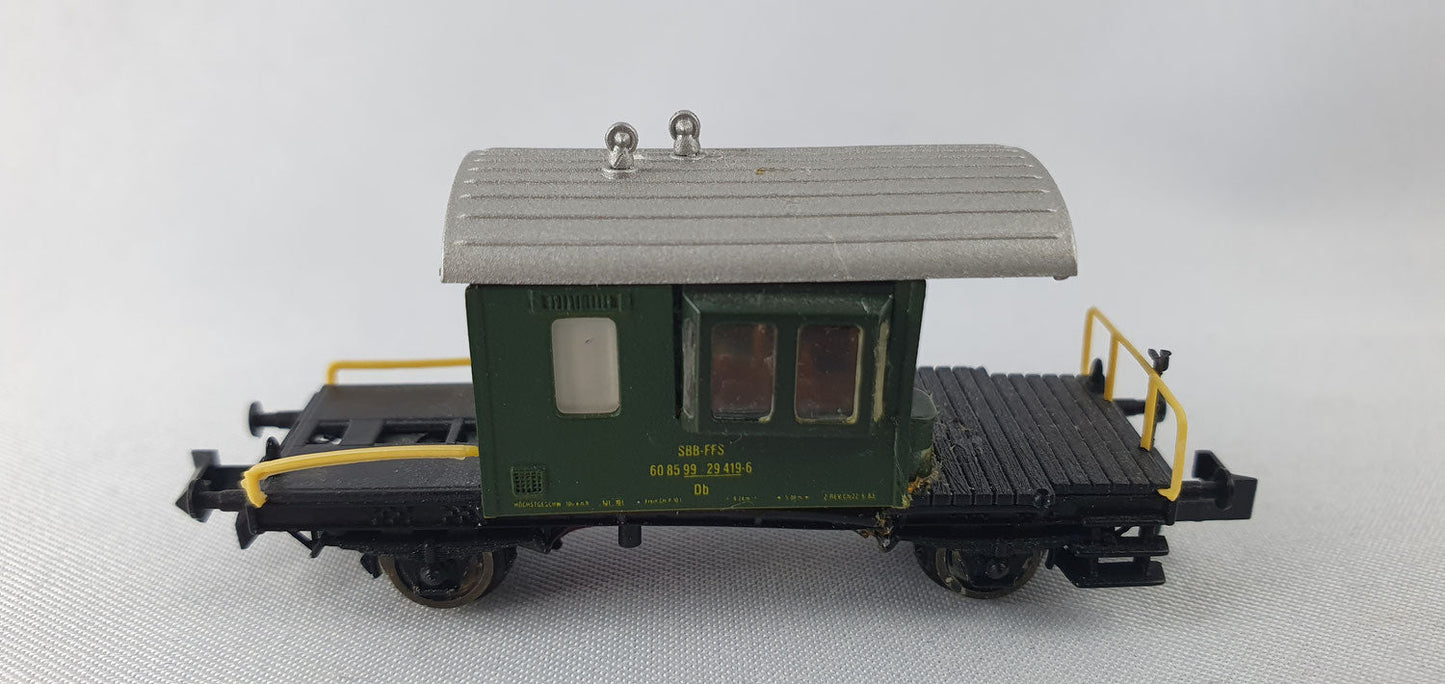 Hobbytrain 31033 SBB Zugbegleitwagen "Sputnik" OVP (GWG24)