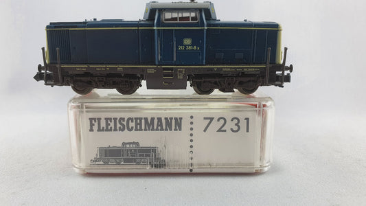 Fleischmann 7231 DB BR 212 ocean blue diesel (WL10) 