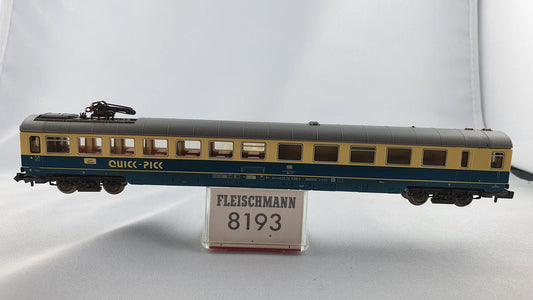 Wagon-restaurant Fleischmann 8193 DB IC « Quick-Pick » OVP (DP61) 