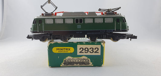 Minitrix 51 2932 00 DB E 40 grün /schwarz OVP E-Lok (DL156)