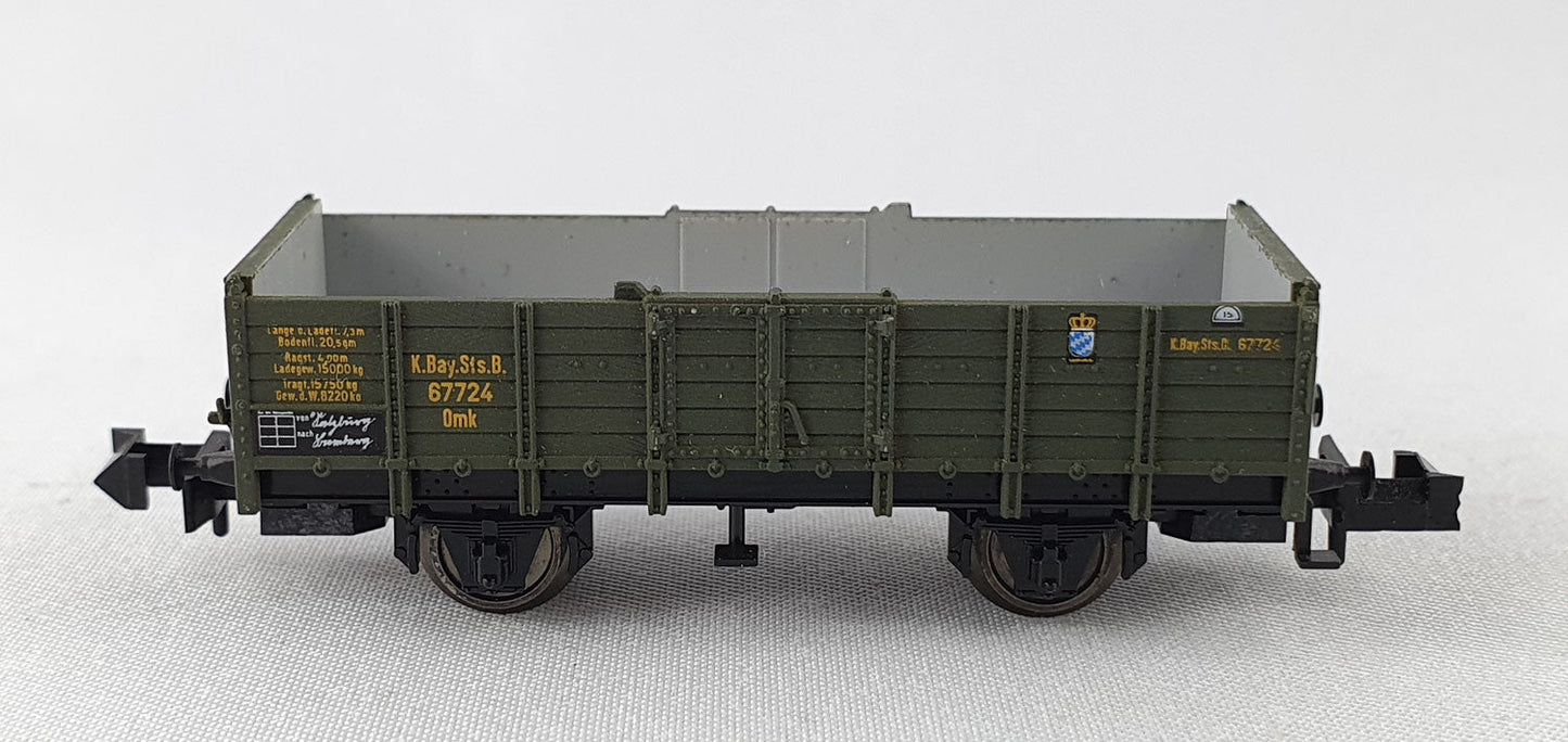 Minitrix 13236 K.Bay.Sts.B off. Güterwagen (DG423)