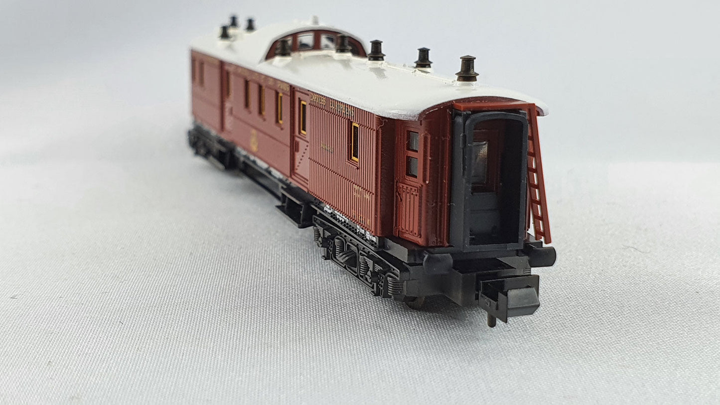 Minitrix 51 3182 00 CIWL Gepäckwagen mit Beleuchtung OVP (PR11)