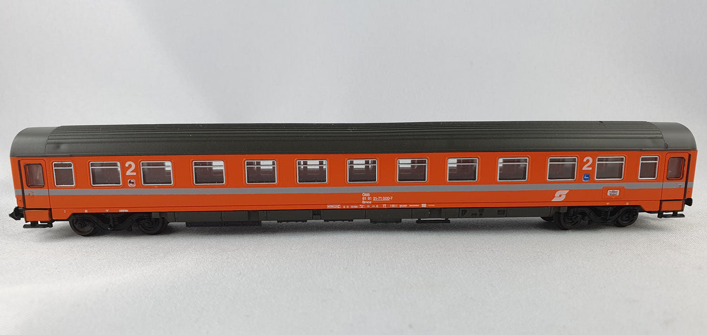 Roco 2262A ÖBB Schnellzugwagen Eurofima 2. Kl. orange (DP301)