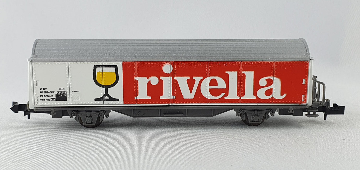 Roco 2326G SBB Schiebewandwagen "rivella" (DG377)