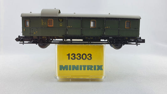 Minitrix 13303 DRG Gepäckwagen OVP (DP132)