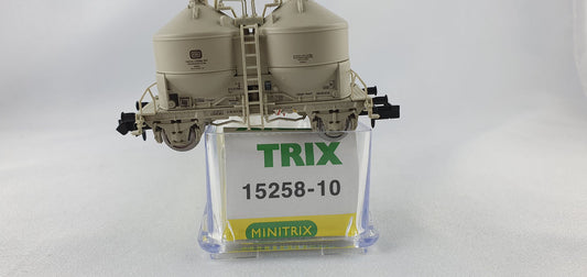 Minitrix 15258-10 DB Silowagen grau OVP (DG367)