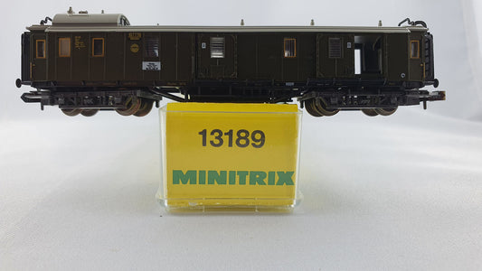 Minitrix 13189 DRG Gepäckwgen OVP (DP150)