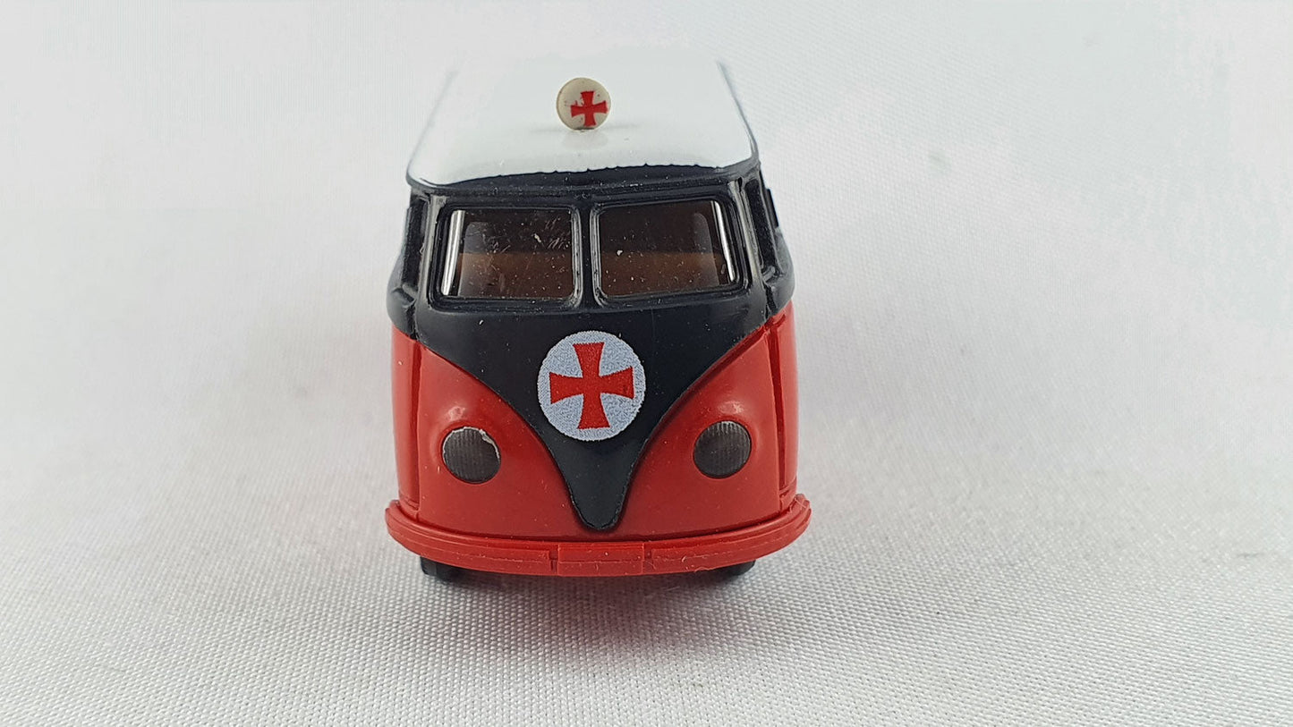 Brekina 172 VW T1 "Krankenwagen Berufsfeuerwehr München" OVP (Bre172)