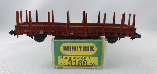 Minitrix 51 3168 00 DB Rungenwagen OVP (DG283)