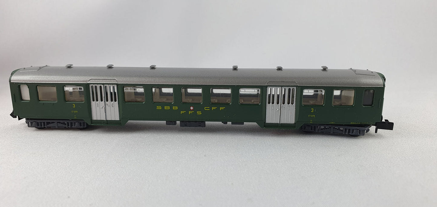 Arnold 3718 SBB Durchgangswagen 3. Kl. OVP (DP268)