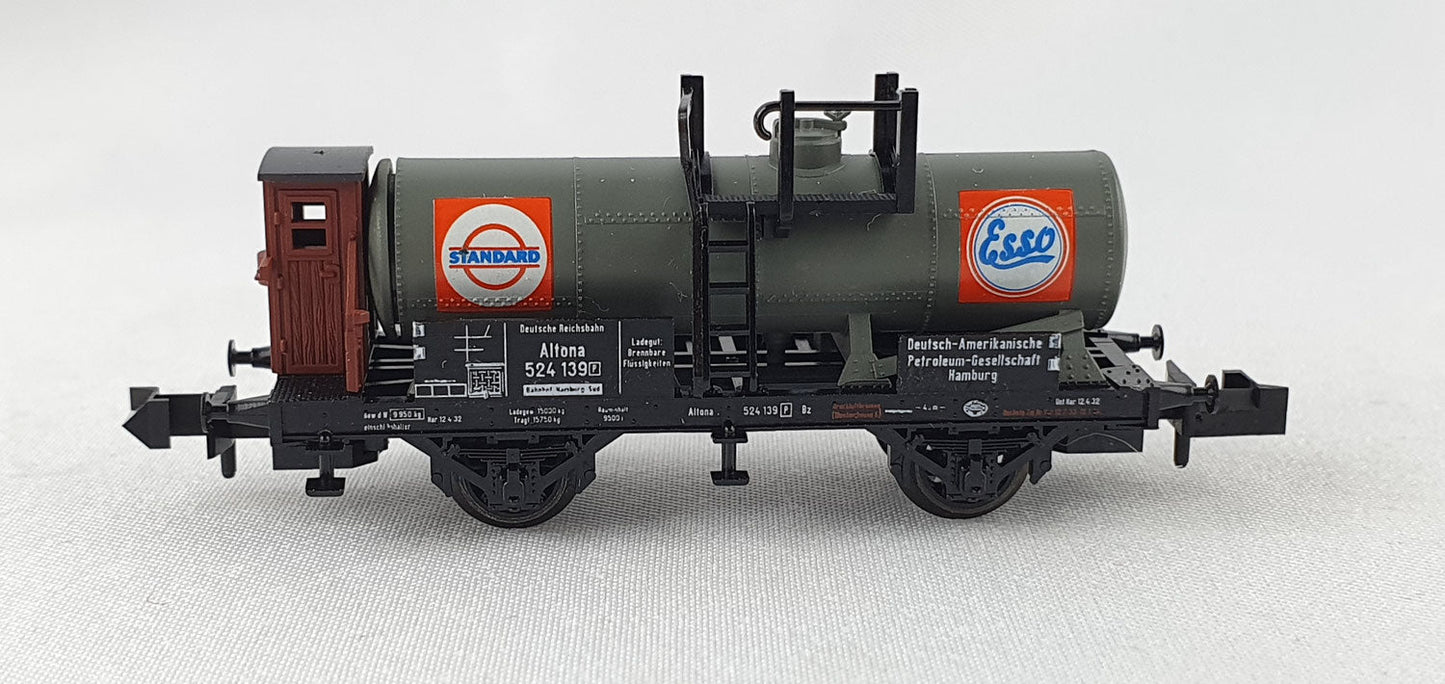 Minitrix 13620 DRG Kesselwagen mit Brh. "Standard Esso" OVP (DG351)