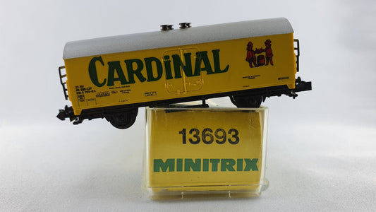 Minitrix 13693 SBB Bierwagen "Cardinal" OVP (DG114)