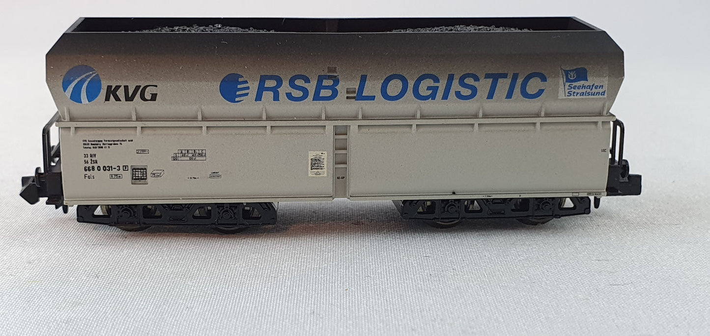 Minitrix 15290 KVG Set Selbstentladewagen "RSB LOGISTIC" (FLG2)