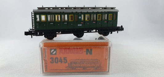 Arnold 3045 DRG Abteilwagen 2./3. Kl grün 3-achsig OVP (DP363)