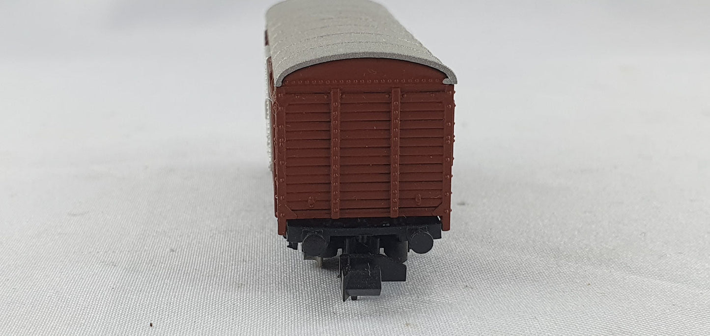 Hobbytrain 31076 SBB ged. Güterwagen mit Brhs "für Güter die Bahn" OVP (AGW12)