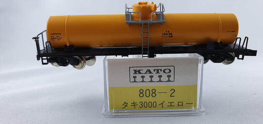 Kato 808-2 3000 JNR tanker yellow OVP (DG18) 