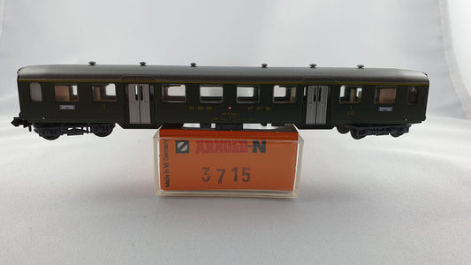 Voiture voyageurs Arnold 3715 CFF 1re classe, emballage d'origine (DP2)