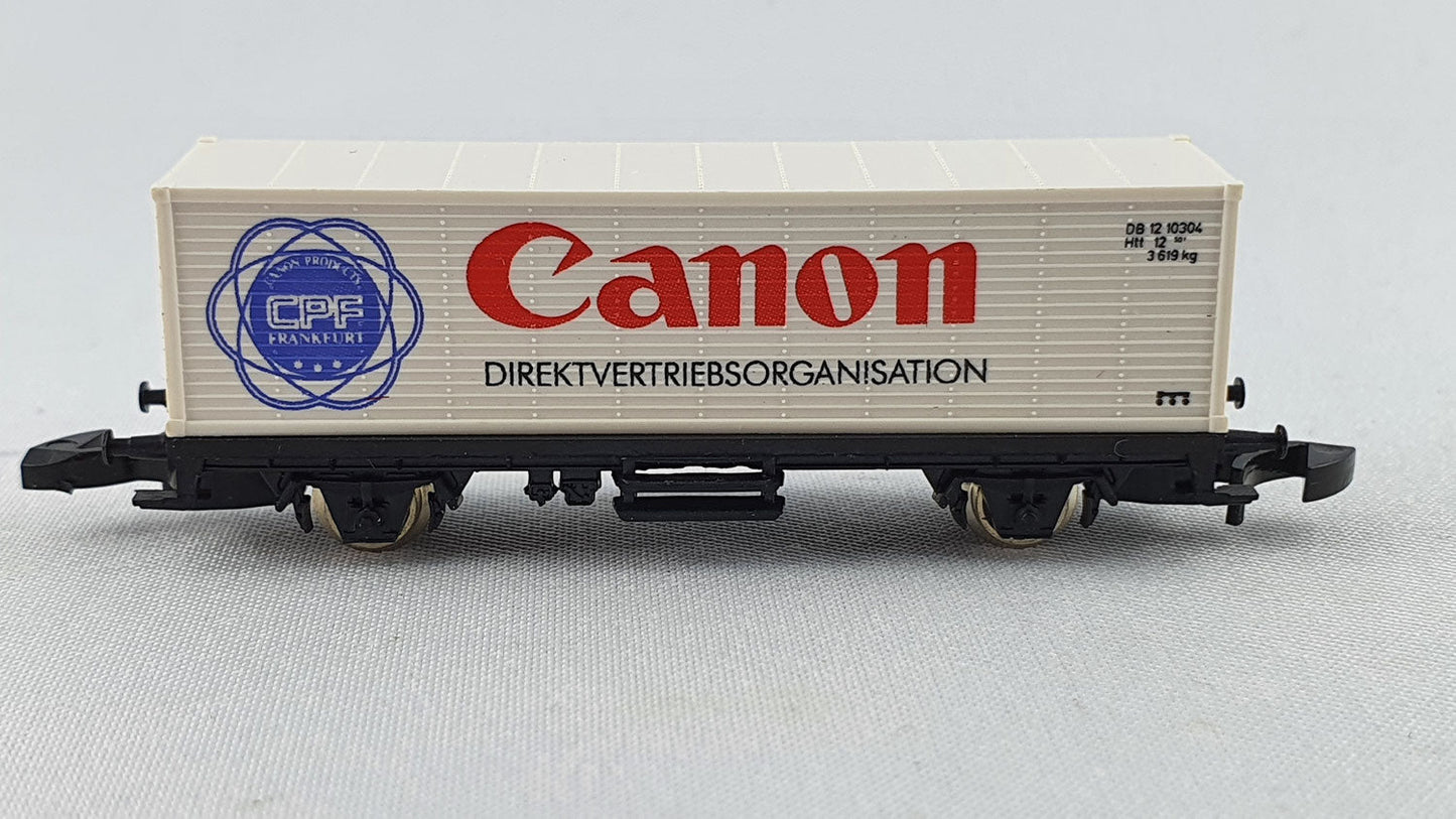 Märklin 8615 DB Containerwagen "Canon" OVP (EZW2)