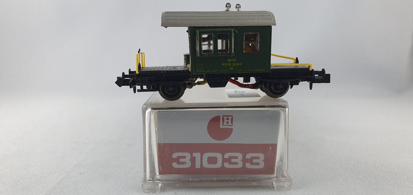 Hobbytrain 31033 SBB Zugbegleitwagen "Sputnik" OVP (GWG24)