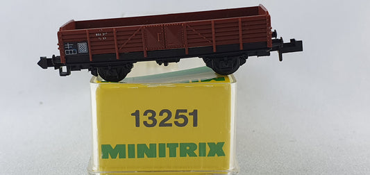 Minitrix 13251 DB offener Güterwagen OVP (E2762)