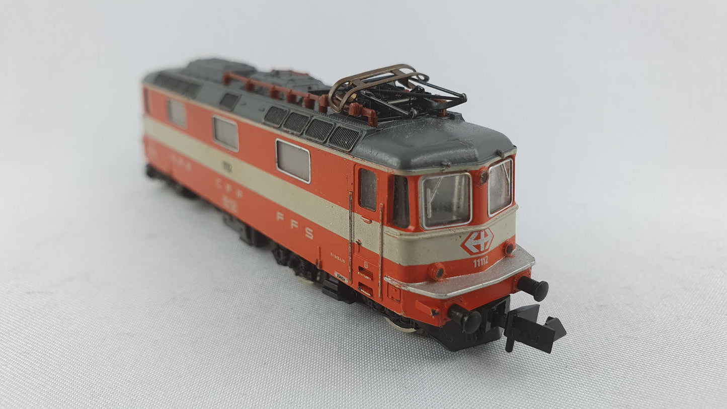 Minitrix 51 2976 00 SBB Re 4/4 "Swiss Express" OVP EMS E-Lok (BL1)