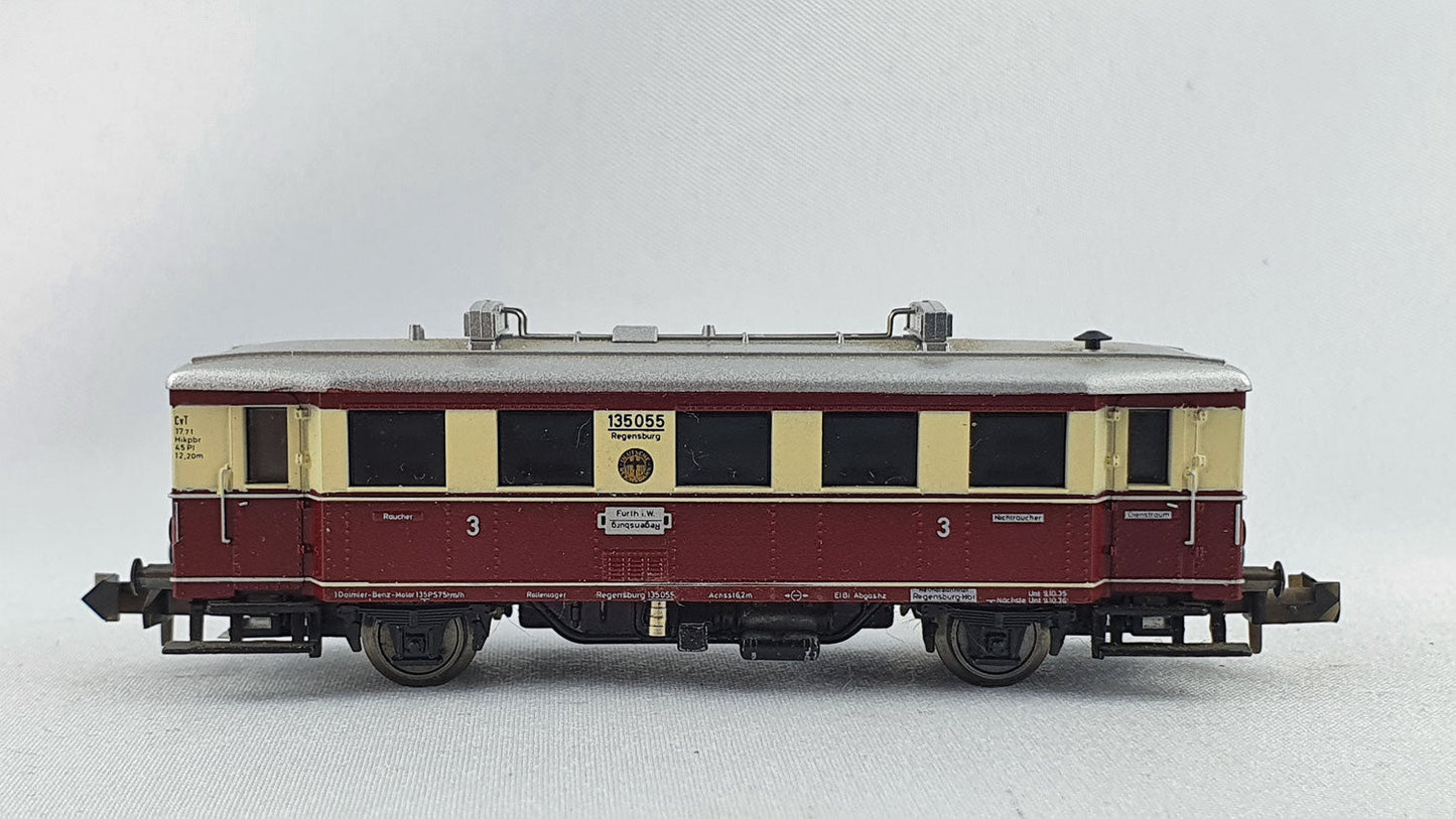 Minitrix 12093 DRG Triebwagen VT 135 Diesel (E1555)