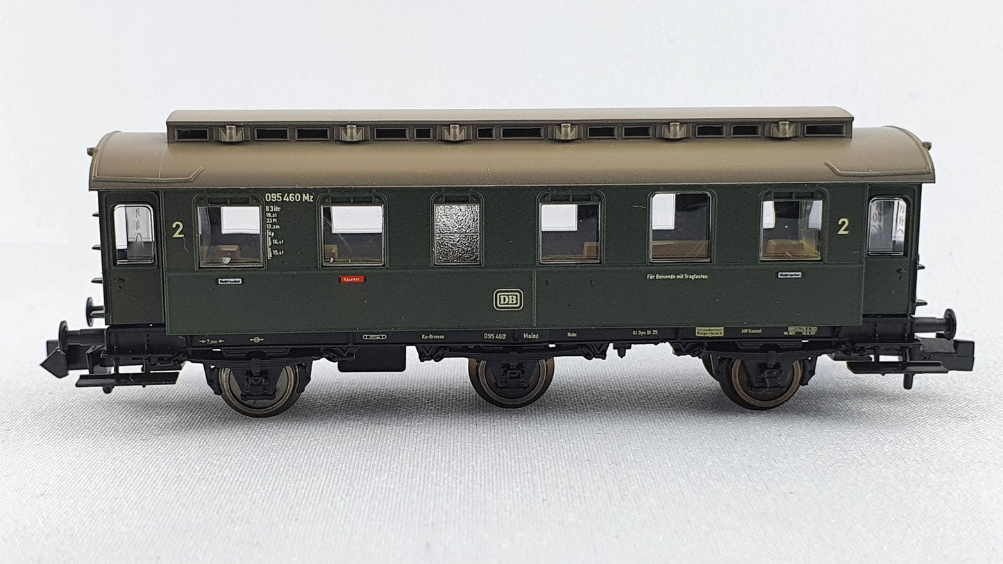 Fleischmann 8074 K DB Personenwagen 3-achsig 2. Kl. OVP (DP102)