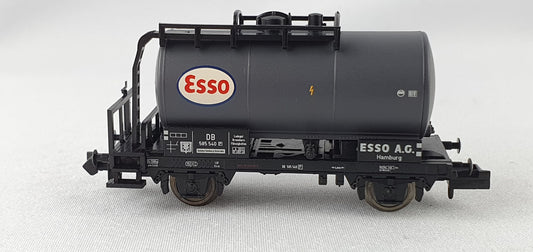 Minitrix 15194-09 DB Kesselwagen dunkelgrün "Esso" (DG366)