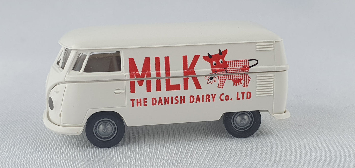 Brekina 1428 VW T1 Danish Milk OVP (Bre1428) DK-Modell