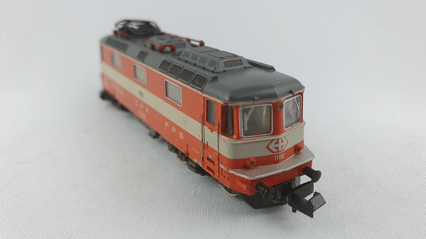Minitrix 51 2976 00 SBB Re 4/4 "Swiss Express" OVP EMS E-Lok (BL1)
